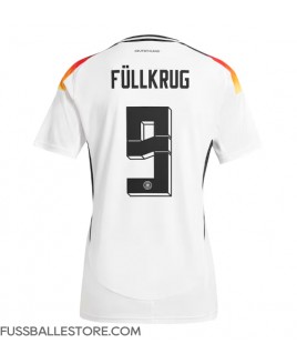 Günstige Deutschland Niclas Fullkrug #9 Heimtrikot EM 2024 Kurzarm